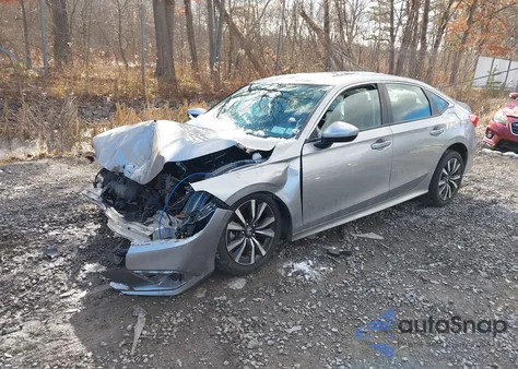 2023 Honda Civic Ex/Ex W/O Bsi из США, поврежденный, VIN 2HGFE1F79PH304649